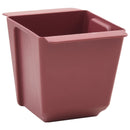 vidaXL Virágboxok euro raklapokhoz 24 pcs Barna 13,5 x 9 x 9,5 cm