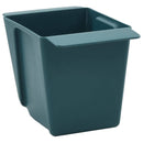 vidaXL Virágboxok euro raklapokhoz 24 pcs Zöld 13,5 x 9 x 9,5 cm