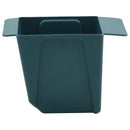 vidaXL Virágboxok euro raklapokhoz 24 pcs Zöld 13,5 x 9 x 9,5 cm