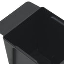 vidaXL Virágboxok euro raklapokhoz 24 pcs Fekete 13,5 x 9 x 9,5 cm