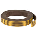 vidaXL Öntapadó ablak tömítés Barna 8 x 2 mm 12 m EPDM hab