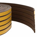 vidaXL Öntapadó ablak tömítés Barna 9 x 3 mm 12 m EPDM hab