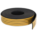 vidaXL Öntapadó ablak tömítés Fekete 8 x 3 mm 12 m EPDM hab