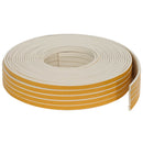 vidaXL Öntapadó ablak tömítés Fehér 10 x 4 mm 100 m EPDM hab