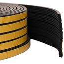 vidaXL Öntapadó ablak tömítés Fekete 10 x 4 mm 50 m EPDM hab