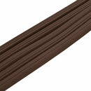 vidaXL Öntapadó ablak tömítés Barna 10 x 6 mm 12 m EPDM hab