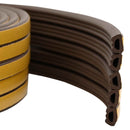 vidaXL Öntapadó ablak tömítés Barna 10 x 6 mm 100 m EPDM hab