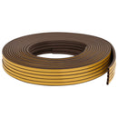 vidaXL Öntapadó ablak tömítés Barna 10 x 6 mm 100 m EPDM hab