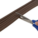 vidaXL Öntapadó ablak tömítés Barna 10 x 6 mm 100 m EPDM hab