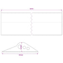 vidaXL Garázspadló tömítés Fekete 75 x 12 mm 3,5 m EPDM gumi