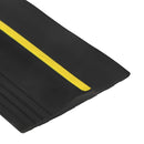 vidaXL Garázspadló tömítés Fekete és Sárga 12 x 90 mm 6,5 m PVC