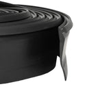 vidaXL Garázs Ajtó Tömítés Fekete 52 x 2 mm 2,5 m PVC