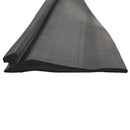 vidaXL Garázs Ajtó Tömítés Fekete 52 x 2 mm 4,5 m PVC