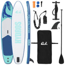 vidaXL Felfújható Stand Up Paddle Board HYDROS 335 x 76 x 15 cm Türkiz
