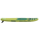 vidaXL Felfújható Álló Evezős Dekk POSEIDON Zöld 335 x 76 x 15 cm PVC