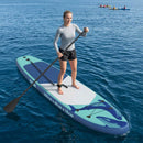 vidaXL Felfújható Stand Up Paddle Board HYDROS 366 x 81 x 15 cm Türkiz