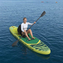 vidaXL SUP tábla ülőhellyel 2 az 1-ben POSEIDON 305 x 76 x 15 cm Zöld