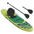 vidaXL SUP tábla ülőhellyel 2 az 1-ben POSEIDON 305 x 76 x 15 cm Zöld