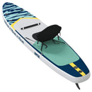 vidaXL SUP tábla ülőhellyel 2 az 1-ben APEX 305 x 76 x 15 cm Kék
