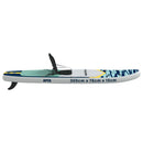vidaXL SUP tábla ülőhellyel 2 az 1-ben APEX 305 x 76 x 15 cm Kék