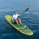vidaXL SUP tábla ülőhellyel 2 az 1-ben POSEIDON 335 x 76 x 15 cm Zöld