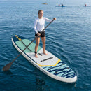 vidaXL SUP tábla ülőhellyel 2 az 1-ben APEX 335 x 76 x 15 cm Kék