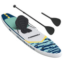 vidaXL SUP tábla ülőhellyel 2 az 1-ben APEX 335 x 76 x 15 cm Kék