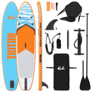 vidaXL SUP tábla ülőhellyel 2 az 1-ben TRITON 366 x 81 x 15 cm Kék