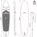 vidaXL SUP tábla ülőhellyel 2 az 1-ben TRITON 366 x 81 x 15 cm Kék