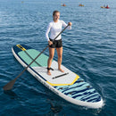 vidaXL SUP tábla ülőhellyel 2 az 1-ben APEX 366 x 81 x 15 cm Kék