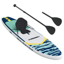 vidaXL SUP tábla ülőhellyel 2 az 1-ben APEX 366 x 81 x 15 cm Kék