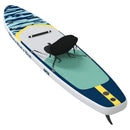 vidaXL SUP tábla ülőhellyel 2 az 1-ben APEX 366 x 81 x 15 cm Kék