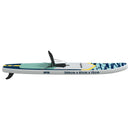 vidaXL SUP tábla ülőhellyel 2 az 1-ben APEX 366 x 81 x 15 cm Kék