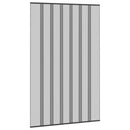 vidaXL Rovar bejárati ajtószúnyog hálóval Fekete 160 x 240 cm