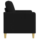 vidaXL Tárolós Kanapé Fekete 122 x 78 x 87 cm Poliészter