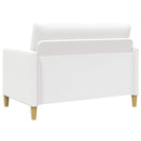vidaXL Tárolós Kanapé Fehér 122 x 78 x 87 cm Poliészter