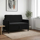 vidaXL Tárolós Kanapé Fekete 122 x 78 x 87 cm Poliészter