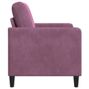 vidaXL Tárolós Kanapé Lila 122 x 78 x 87 cm Poliészter