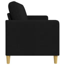 vidaXL Tárolós Kanapé Fekete 152 x 78 x 87 cm Poliészter