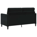 vidaXL Tárolós Kanapé Fekete 152 x 78 x 87 cm Poliészter