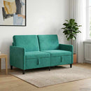 vidaXL Tárolós Kanapé Türkiz 152 x 78 x 87 cm Poliészter
