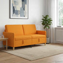 vidaXL Tárolós Kanapé Sötét sárga 172 x 78 x 87 cm Poliészter