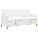vidaXL Tárolós Kanapé Fehér 172 x 78 x 87 cm Poliészter