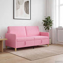 vidaXL Tárolós Kanapé Rózsaszín 172 x 78 x 87 cm Poliészter