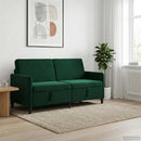 vidaXL Tárolós Kanapé Sötétzöld 172 x 78 x 87 cm Poliészter