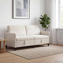vidaXL Tárolós Kanapé Krémszínű 172 x 78 x 87 cm Poliészter