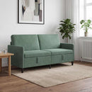 vidaXL Tárolós Kanapé Tengeri Zöld 172 x 78 x 87 cm Poliészter