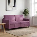 vidaXL Tárolós Kanapé Lila 172 x 78 x 87 cm Poliészter