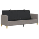 vidaXL Tárolós Kanapé Tópszínű 192 x 78 x 87 cm Poliészter