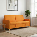 vidaXL Tárolós Kanapé Sötét sárga 192 x 78 x 87 cm Poliészter